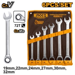 [HKSPAR1061] HKSPAR1061 RATCHET SPANNER SET